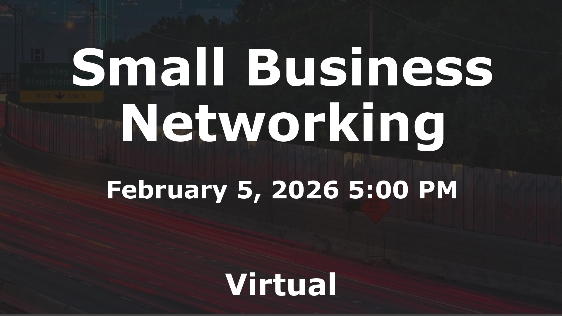 Small Business Networking event image